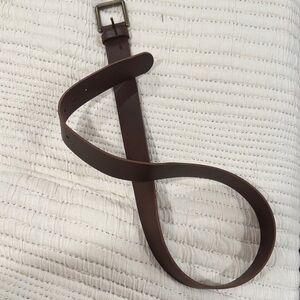 HOLLISTER Classic Brown Leather Belt